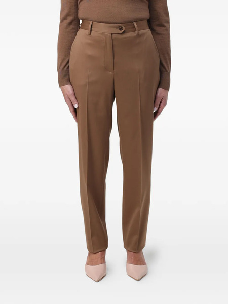  Kiton Button Trousers - Brown 