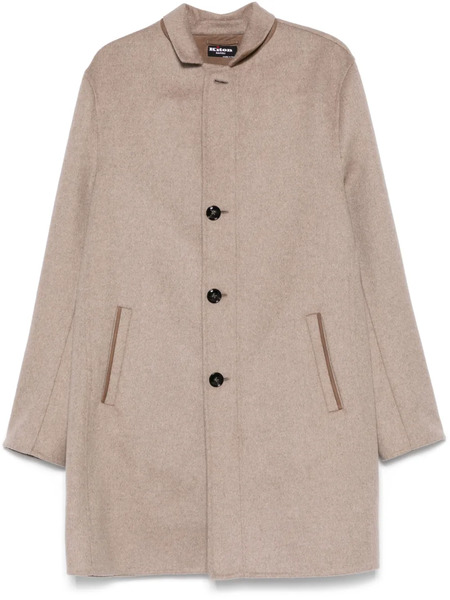  Kiton Cashmere Coat - Neutrals 