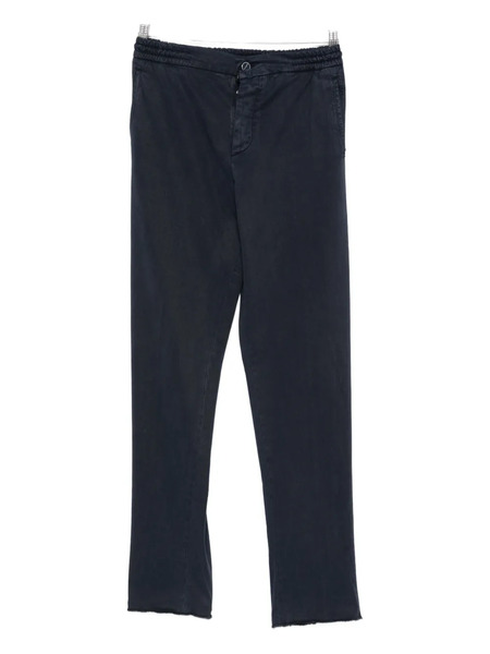  Kiton Drawstring-waist Trousers - Blue 