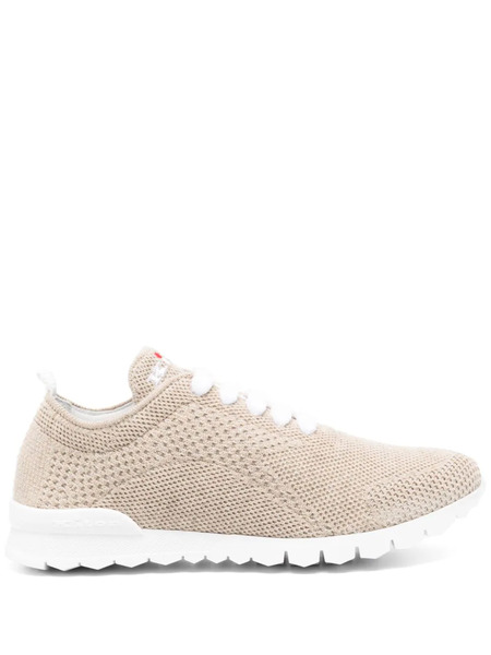  Kiton Knitted Sneakers - Brown 