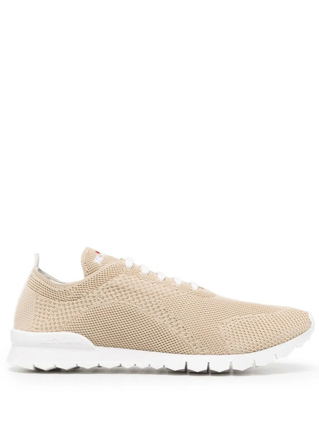  Kiton Knitted-upper Low-top Sneakers - Neutrals 