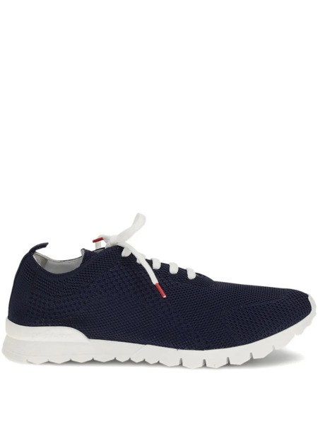  Kiton Knitted-upper Sneakers - Blue 