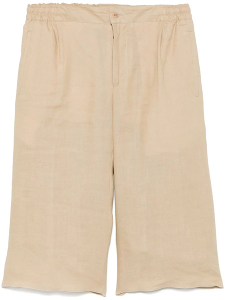  Kiton Linen Shorts - Neutrals 