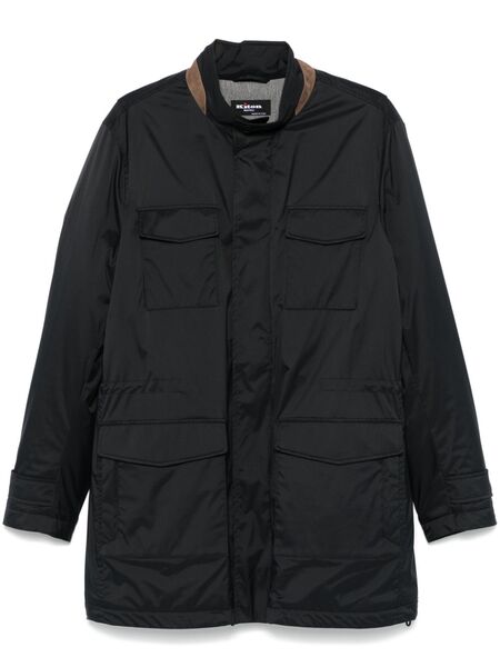  Kiton Padded Parka - Blue 