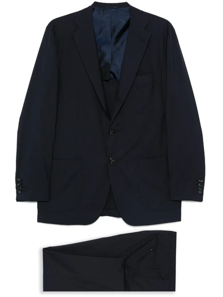  Kiton Single-breasted Suit - Blue 