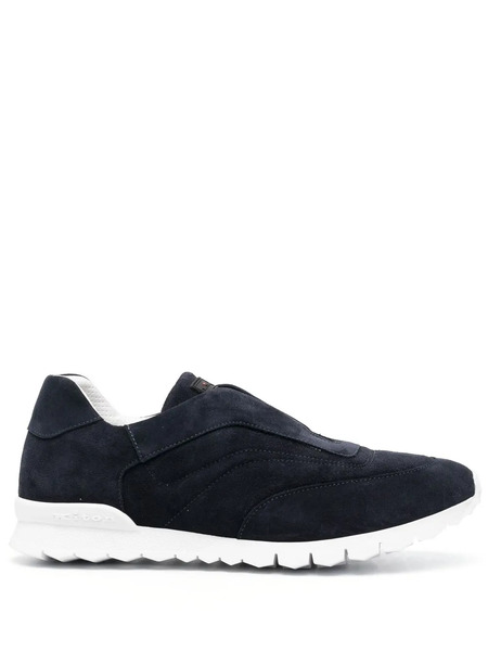  Kiton Slip-on Low Top Sneakers - Blue 
