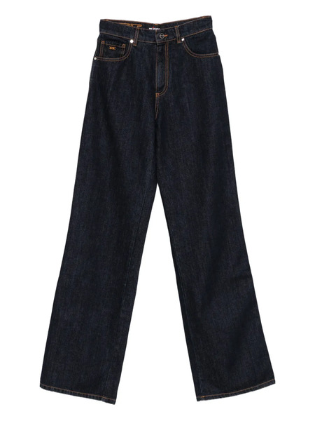  Kiton Stitch-detail Jeans - Blue 