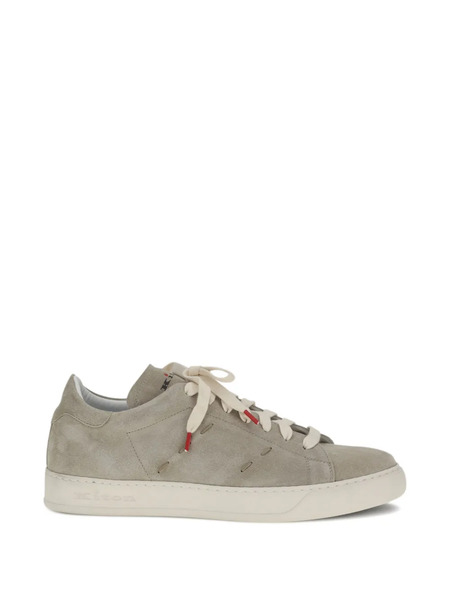  Kiton Stitch-detail Sneakers - Grey 