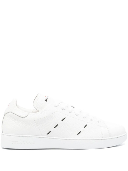  Kiton Stitch-detailing Sneakers - White 