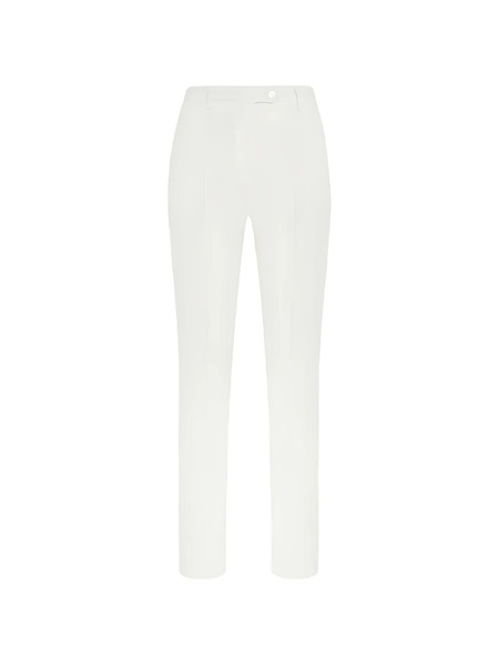  Kiton Tapered Trousers - White 