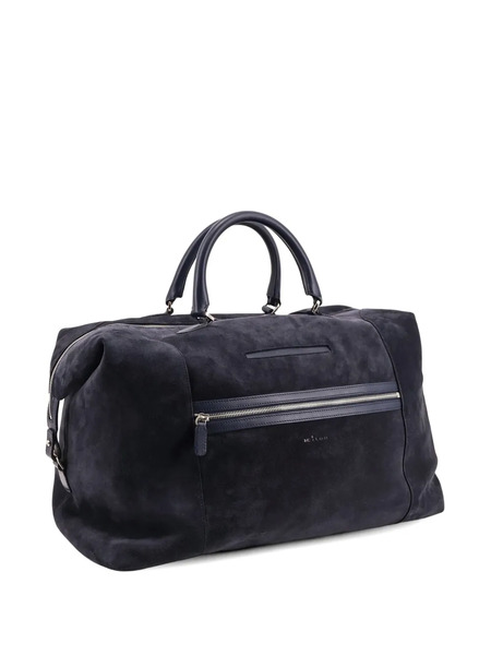  Kiton Top-handle Zip-fastening Holdall - Blue 