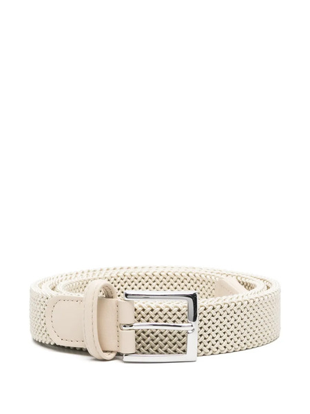  Kiton Woven Belt - Neutrals 