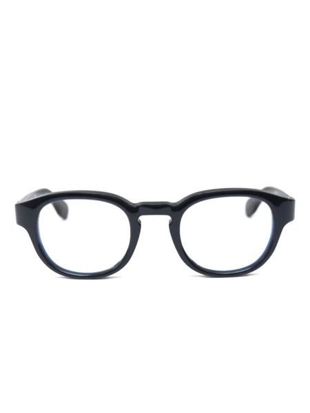  Kiurv Round Frame Glasses - Black 