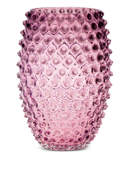  Klimchi Hobnail Vase (23cm) - Purple 