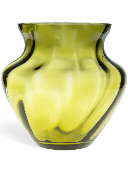 Klimchi Marika Glass Vase (22cm X 23cm) - Green 