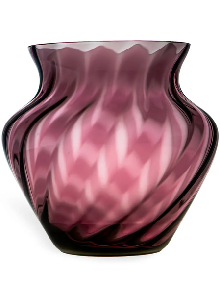  Klimchi Marika Glass Vase (22cm X 23cm) - Purple 