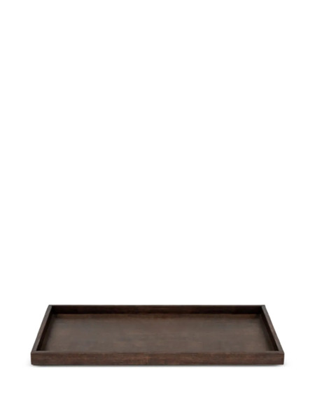  Knindustrie Rectangular Wood Tray - Brown 