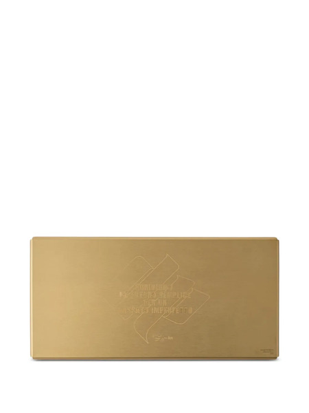  Knindustrie Storm Rectangular Tray - Gold 