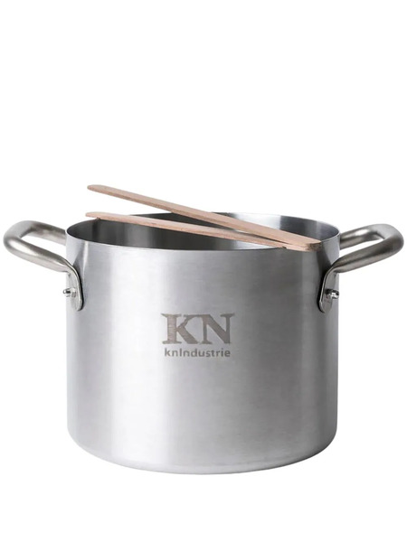  Knindustrie The Pasta Beyond Basic Steel Pot - Silver 