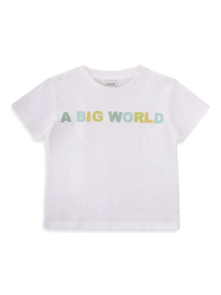  Knot Big World T-shirt - White 