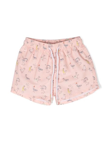  Knot Bodhie Swim Shorts - Orange 