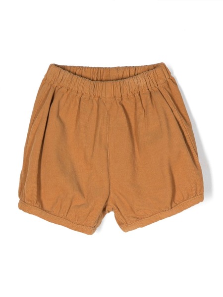  Knot Celeste Corduroy Shorts - Yellow 