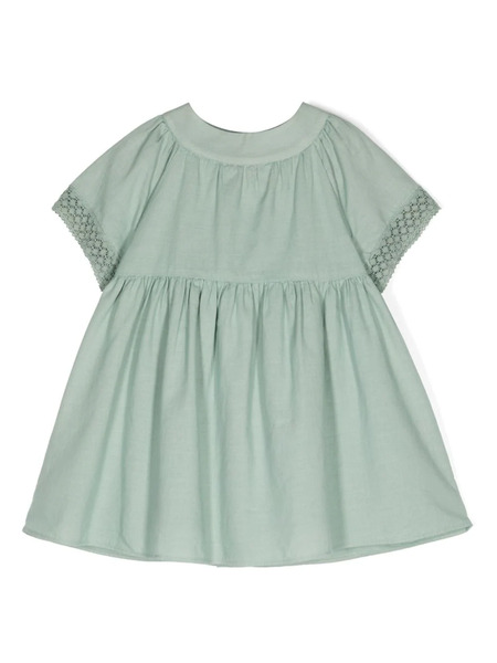  Knot Chantal Cotton Dress - Green 