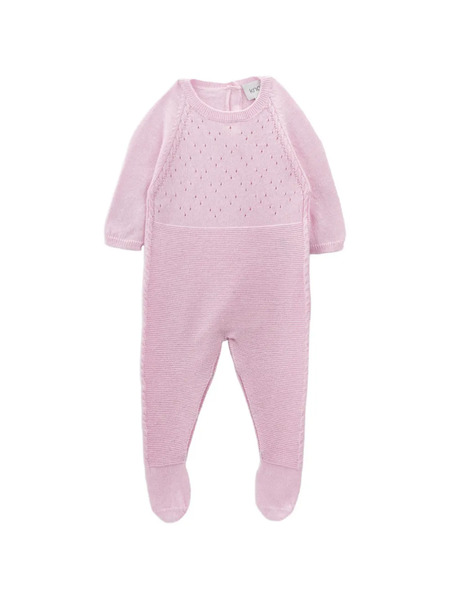  Knot Eli Knitted Jumpsuit - Pink 