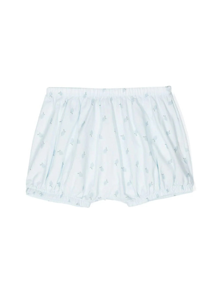  Knot Jo Cotton Shorts - Blue 