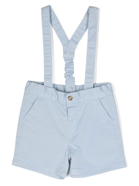  Knot Niles Stretch-cotton Shorts - Blue 