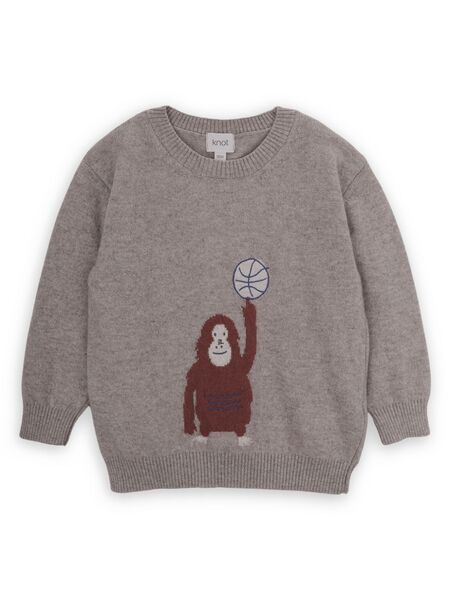  Knot Orangutan Sweater - Neutrals 