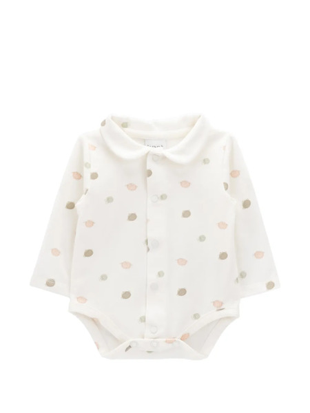  Knot Percy Printed Bodysuit - Neutrals 