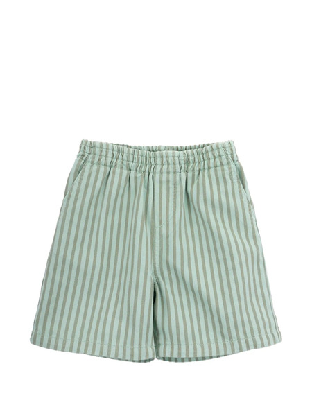  Knot Tito Striped Shorts - Green 