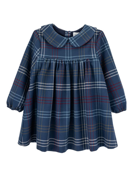  Knot Tommie Check Dress - Blue 