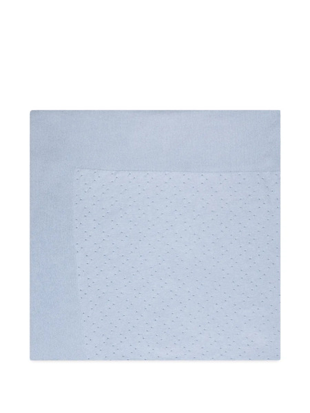  Knot Werner Knitted Blanket - Blue 