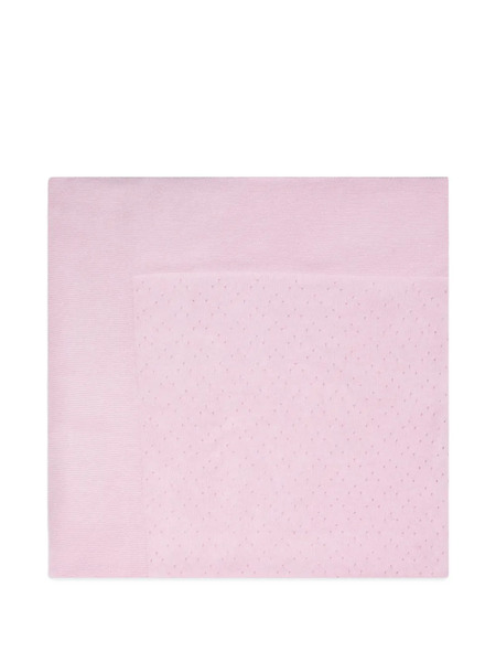  Knot Werner Ribbed Blanket - Pink 