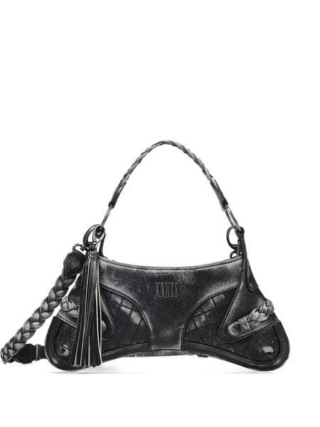  Knwls Rounded Strap Shoulder Bag - Grey 