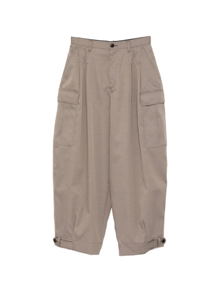  Kolor Pleated Cargo Trousers - Neutrals 