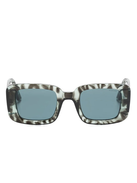  Komono Avery Rectangle-frame Sunglasses - Blue 