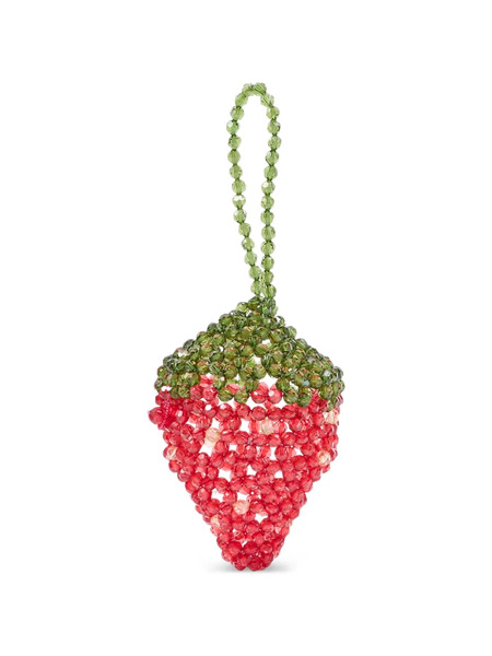  Konges Sløjd Beaded Strawberry Tote Bag - Red 
