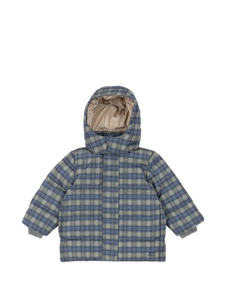  Konges Sløjd Check Hooded Jacket - Blue 