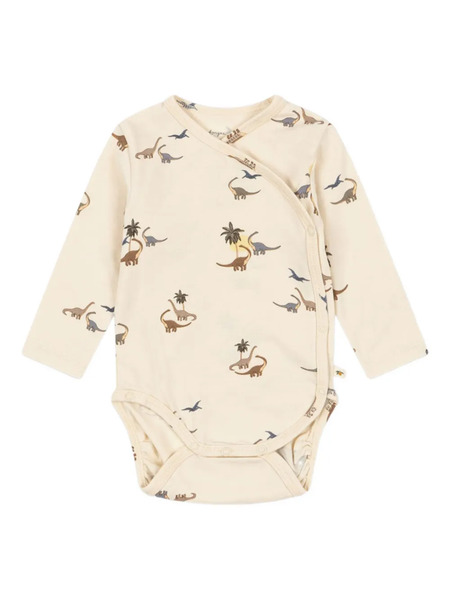  Konges Sløjd Dinosaur-print Body - Neutrals 