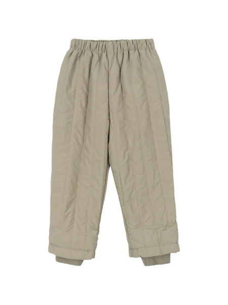  Konges Sløjd Elasticated Quilted Trousers - Green 