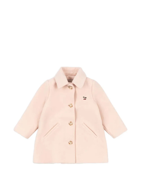  Konges Sløjd Embroidery Button Coat - Pink 
