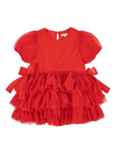  Konges Sløjd Fay Ruffled Dress - Red 