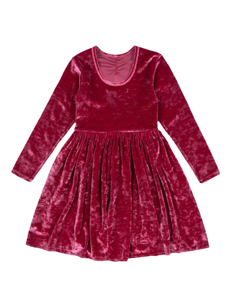  Konges Sløjd Gathered Long-sleeve Dress 