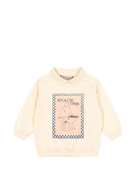  Konges Sløjd Graphic-print Polo Top - Neutrals 