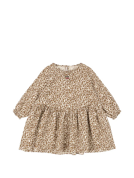  Konges Sløjd Leopard Print Dress - Neutrals 