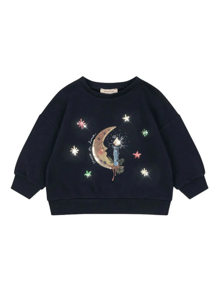  Konges Sløjd Loupy Lou Crew-neck Sweatshirt - Blue 