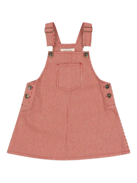  Konges Sløjd Luc Spencer Striped-pattern Dress - Red 